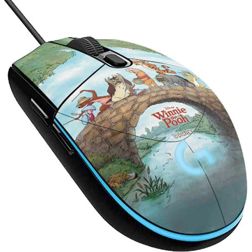 Disney Winnie the Pooh All Characters G203 Prodigy RGB Wired Gaming Mouse Skin